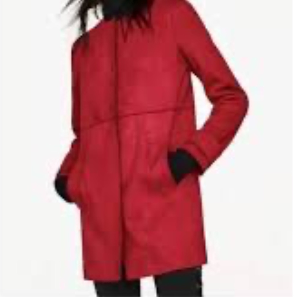 Zara Faux Suede Coat/Jacket